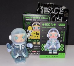 POP MART AUTHENTIC MEGA SPACE MOLLY 100% Series 2-B Figure ~GLACIER ~