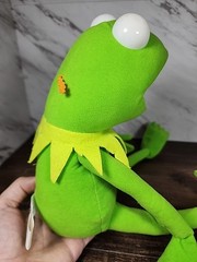 Vintage Kermit the Frog Nanco Plush Posable Bendable Muppets Jim Henson 16″ Long