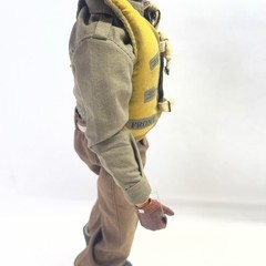 1/6 21ST CENTURY CUSTOM WW2 USAAF FIGHTER PILOT Figure PARACHUTE. Free shipping!