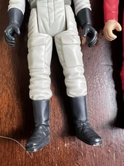 VINTAGE KENNER STAR WARS 1983 ROTJ AT-ST DRIVER AND B-WING PILOT FIGURE LOT