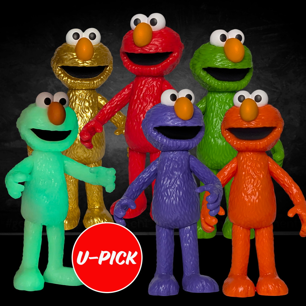 So Many Elmos! Sesame Street Blind Box Wave 4