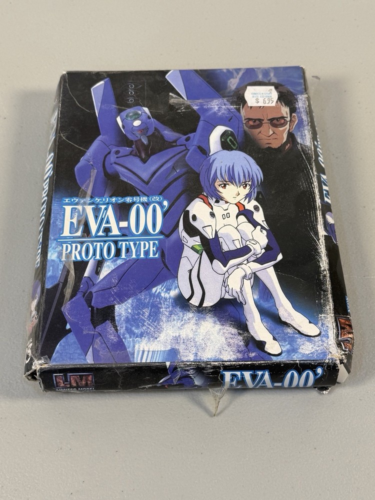 Bandai Evangelion EVA-00 PROTO TYPE Rei Ayanami Blue Vintage & Rare Japan Read