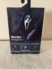 NECA Ultimate Ghost Face 7” Action Figure Scream Horror NEW Sealed Glow Mask