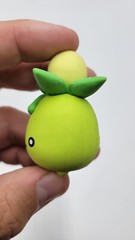 Pokémon Smoliv Collectible 2″ Eraser Figure Nintendo