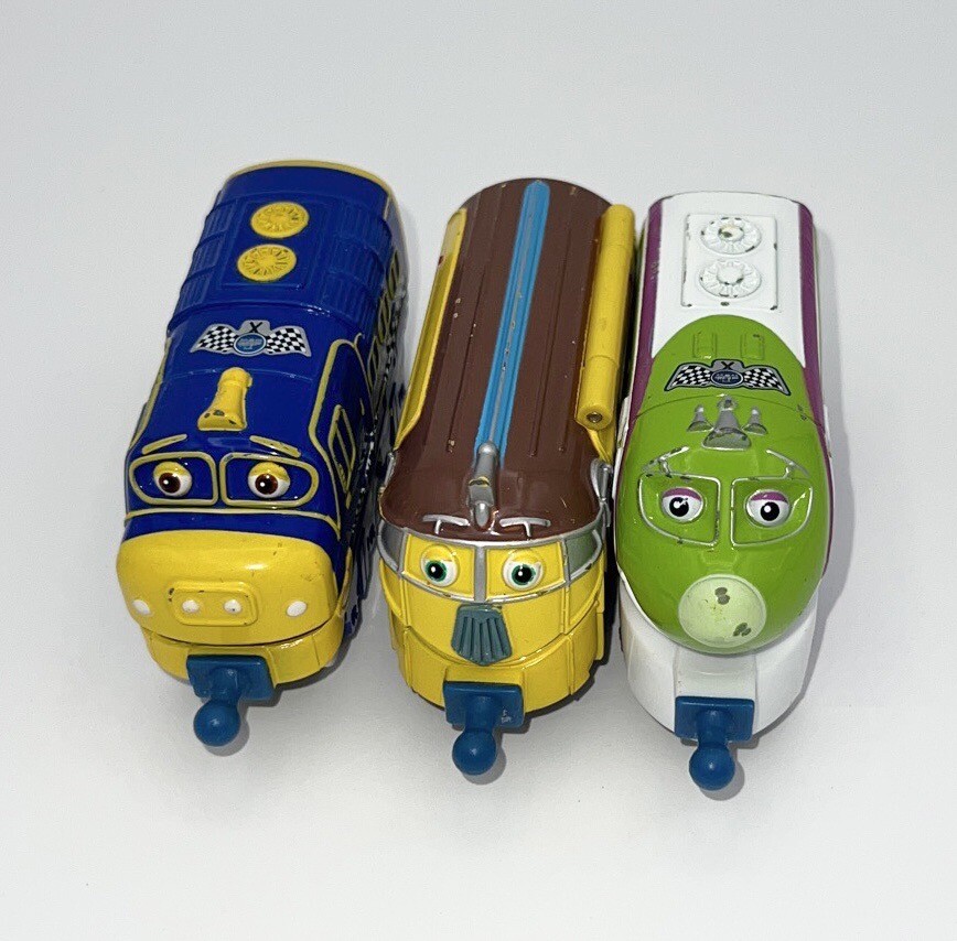 Chuggington Trains Toys Die Cast Figures Lot of 3 Koko Wilson Brewster 2010 2013