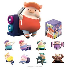 TOP Lulu The Piggy Blind Box Figures – Fitness Club Series Home Desk Decorations