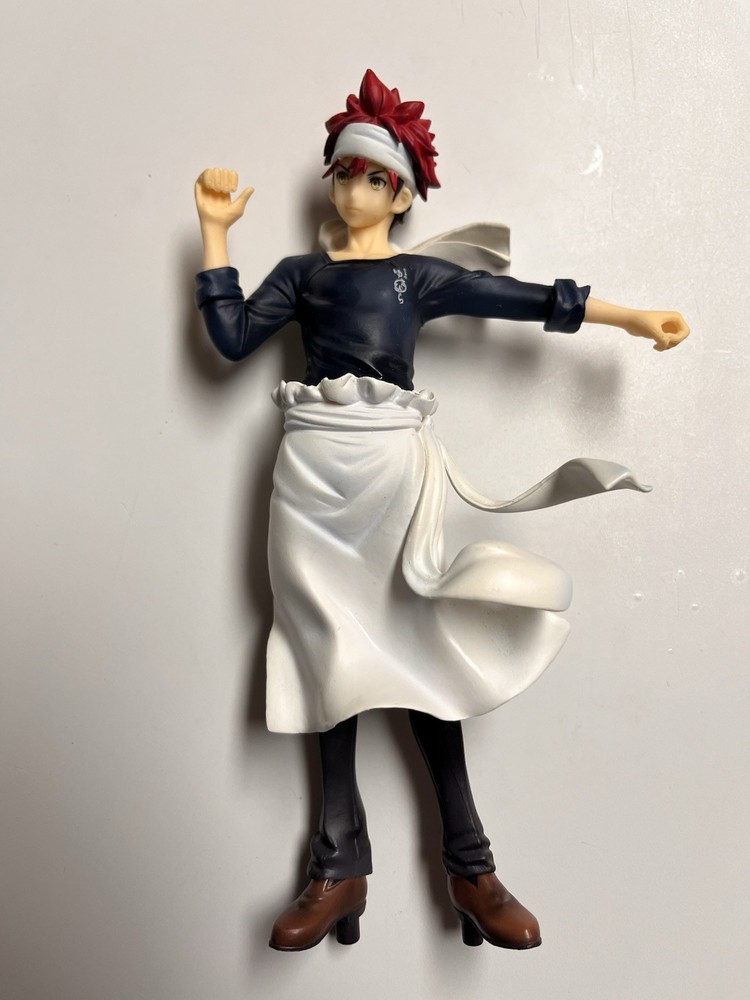 Yukihira Soma PVC Figure Food Wars Shokugeki no Soma FuRyu Anime No Stand AS IS