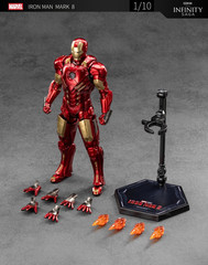 ZD-MK8: ZD Toys Marvel Iron Man Mark 8 (Mark VIII ) 7″ Action Figure