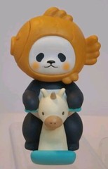 PLANET BEAR Mini Taiyaki PanPan Series 1 ROCKING HORSE 🐼🐎 Panda PVC Figure NEW