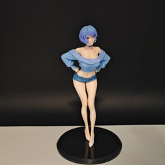Ayanami Rei19cm Japanese Anime Girl Pvc Action Figure Toy Gk Game Statue Adult