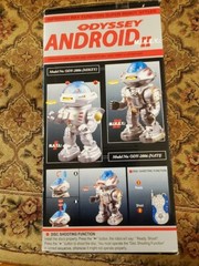 ODYSSEY ANDROID Vintage Robot MIKEY II Infared Ray Open Box New Item