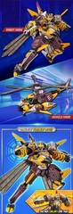 Metal Cardbot W Phantom Hornet Transforming Robot New Korean Toy Age 4+
