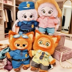 Zootopia Blind Box Cute Nick Judy Action Figure Plush Vinyl Doll