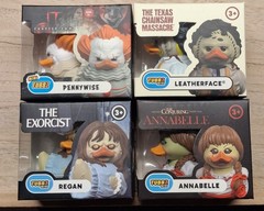 Mini Tubbz Cosplay Duck 2″ Horror Pennywise Leatherface Reagan & Annabelle Lot