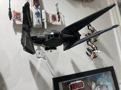 Starship Wall Mount for Star Wars Kylo Ren’s TIE Silencer (2016) The Last Jedi