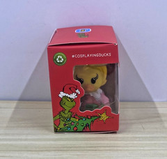 Mini Tubbz 2″ Cosplaying Rubber Ducks – Grinch Dr. Seuss – Cindy-Lou Who
