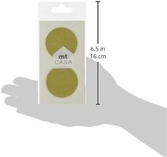 MT CASA 50 mm Seal Circle Sticker – Gold (Pack of 10)