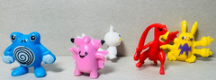 100 Randomly Assorted Pokemon Figures 1 Inch Figurines Pokemon Go Characters
