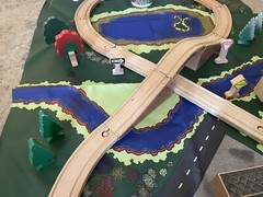 1993 Learning Curve Wooden Thomas Train Instant System Set #4! VHTF