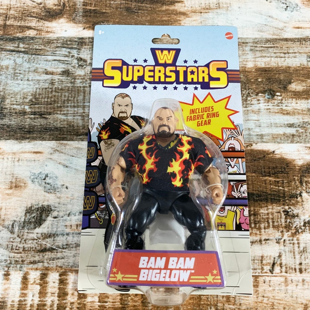 [NEW] WWE Superstars BAM BAM BIGELOW Series 6 Wrestling Action Figure Matte