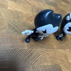 Bendy and the Ink Machine Collectible Figure Lot Of 3 Meatly Games Mini Figures