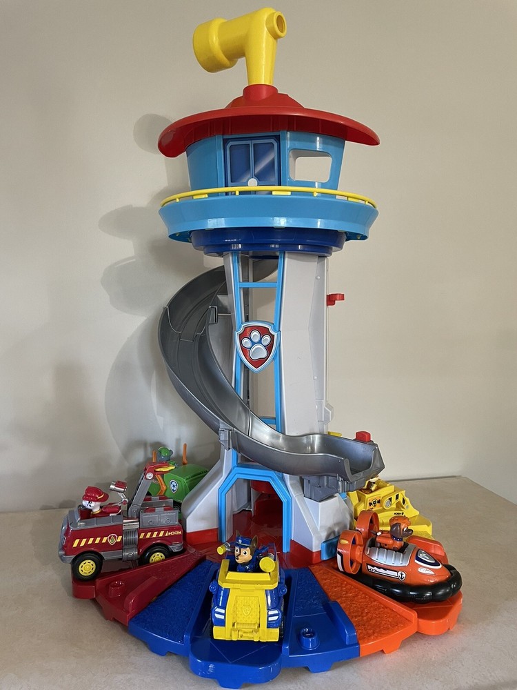 Paw Patrol My Size Lookout Tower Complete sets VEHICLES, FIGURES LOT HTF