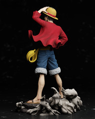 One piece Luffy/3d Figure 25cm Professional Hand Painted