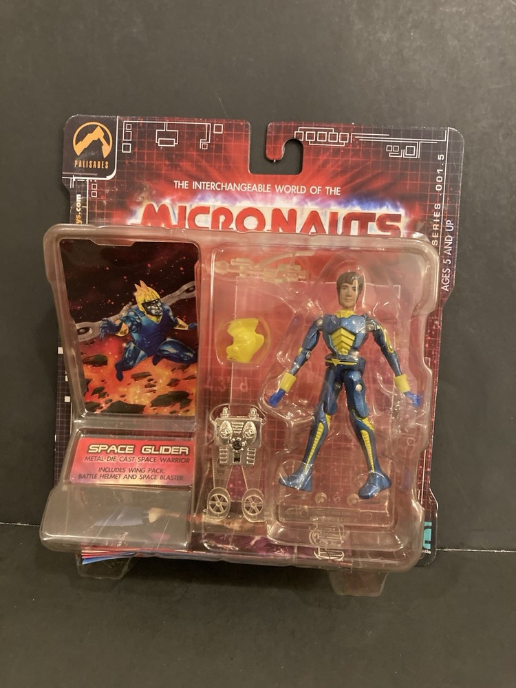RARE Micronauts Palisades Internet Exclusive Space Glider Commander Rann Marvel