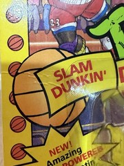 1991 TMNT Ninja Turtles Sewer Sports Slam Dunkin’ Don Playmates NEW MOC Sealed!