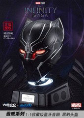 US! 1/1 Black Panther Helmet Killerbody Wearable Mask LED Base Cosplay Colletion