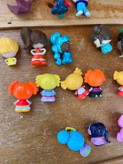 Lot of Mini Vinyl Plastic La La Loopsy & Friends Princess Mermaid Play Figures –
