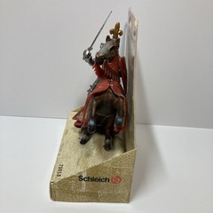 Schleich 70018 Knight Reared Up Horse Fleur de Lis Prince Customized Paint? READ