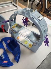 TMNT Technodrome Playset Playmates Ninja Turtles 1990 Original ▪️