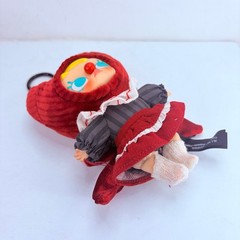 POP MART Why So Serious Series Molly Pendant Plush Figure Doll – Crimson Dancer