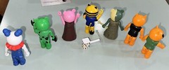 Piggy By MiniToon Loose Lot Of 7 Action Figures