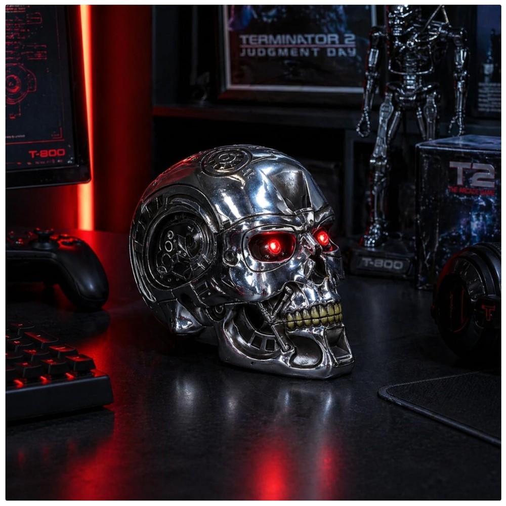 T-800 Terminator Head Resin Box – Officially Licensed”