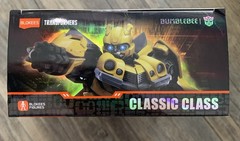 Blokees Transformers Classic Class Bumblebee Model Blinking Eyes