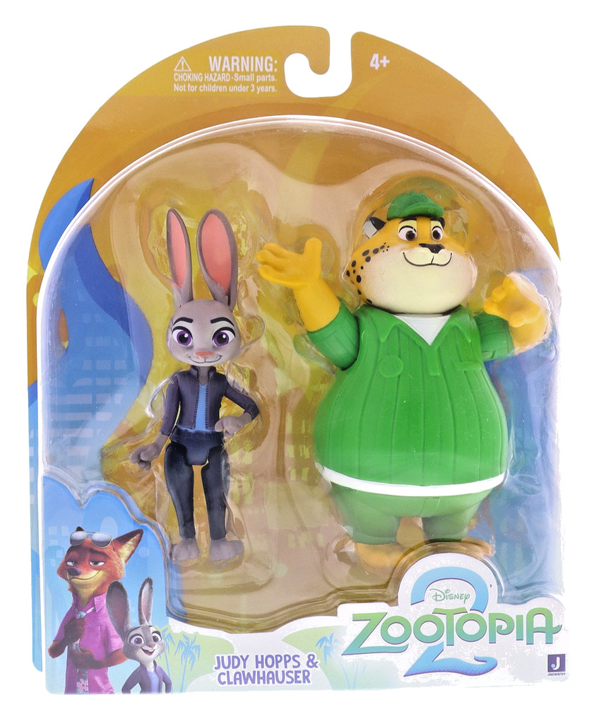 Zootopia 2: Judy Hopps & Clawhauser Figurine Set