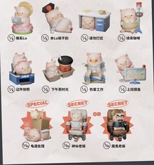 TOYZERO LULU THE PIGGY OFFICE Series Blind Box Confirmed Figure Toy New Doll