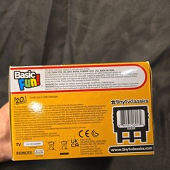 New 2021 Tiny TV Classics: FAMILY GUY Seasons 1 &2 w/ Remote