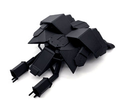 The Bat From Dark Knight Rises Black Fully Assembled 7x6x2.5 inches 3D Printed