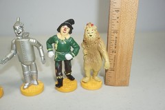 Wizard of Oz PVC Figure Lot of 8 Vtg Lowe’s Ren Presents 1987 1988 MGM Turner