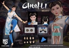 STAR MAN MS-011 1/6 Female Fighter Chun-Li 12″ Figure US Seller