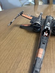 2017 Star Wars Poe Dameron’s X-Wing Last Jedi W/ BB8 Missing 3 Laser Canons