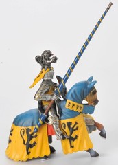 Vintage Schleich World of Knights Figurines Lot of 2 Model # 70018 & 70020