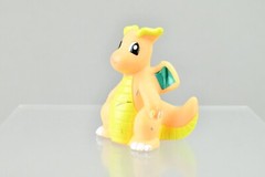 Pokemon Dragonite Finger Puppet Rubber Mini Figure Bandai Nintendo