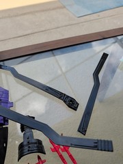 Vintage G.I. Joe Cobra MAMBA Helicopter Hasbro 1987 Near COMPLETE Parts Lot
