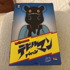 400% and 100% Devilman x Byron Bearbrick by Medicom Shoko Nakazawa