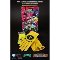 Hl Pro Kotetsu Jeeg Robot Metal Box Set Gloves & Necklace M Size