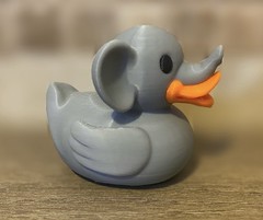 Elephant Duck – 3D Print Figurine – Jeep Ducking Gift – Cruises – Collectible